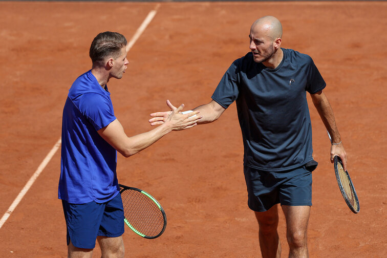 Hendrik Jebens und Constantin Frantzen stehen in Kitzbühel im Endspiel