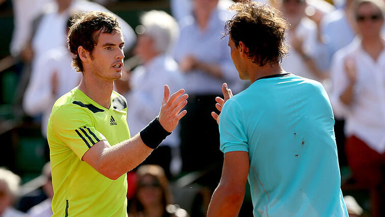 In 2014, Andy Murray and Rafael Nadal met in Paris in the semifinals