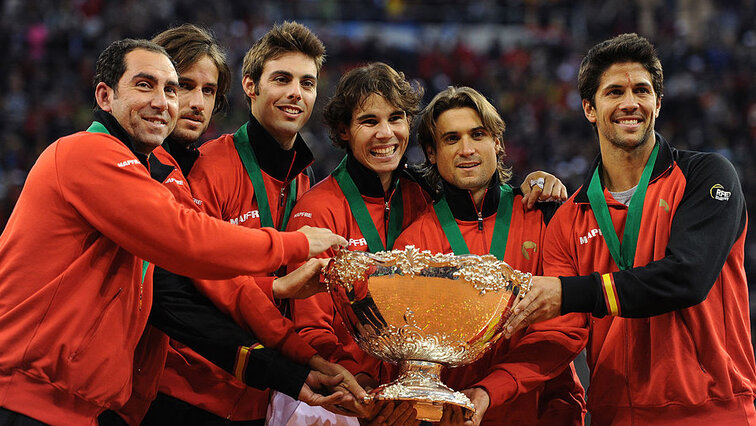 2011 haben Rafael Nadal und David Ferrer gemeinsam den Davis Cup gewonnen