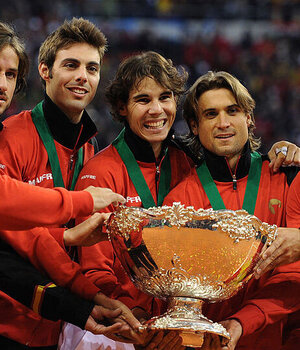 2011 haben Rafael Nadal und David Ferrer gemeinsam den Davis Cup gewonnen