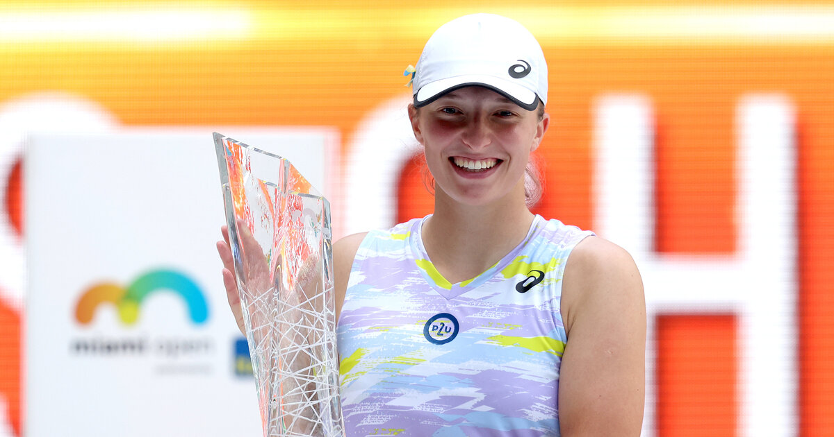 WTA world rankings: Iga Swiatek is officially number 1 - and by a good ...