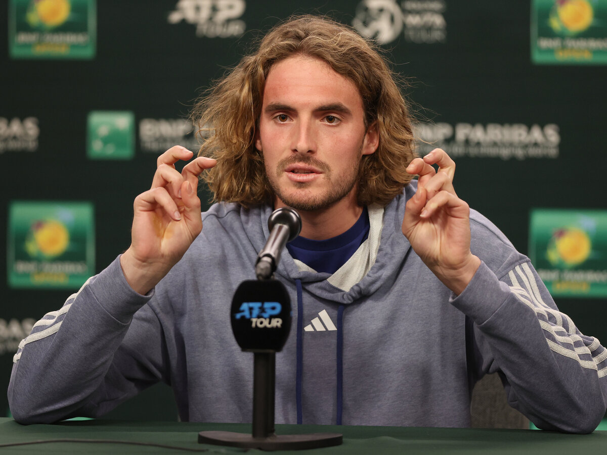 Tsitsipas dispara: 'Sofri muito. Fui obrigado a jogar Indian Wells' - Lance!