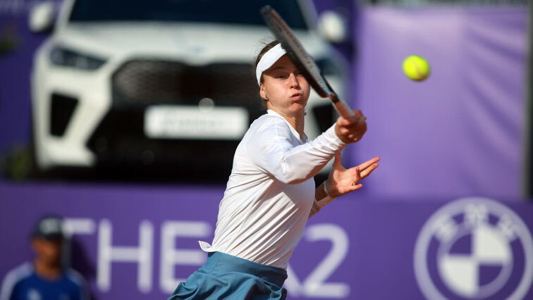 Ljudmila Samsonova feiert ihren fünften WTA-Titel.