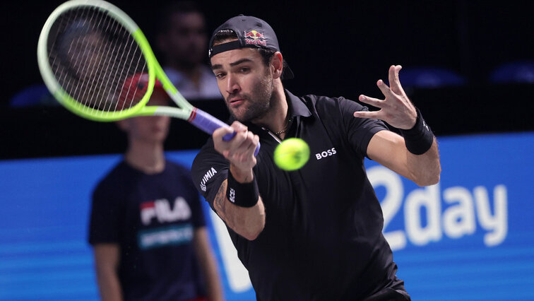 Matteo Berrettini am Montag in der Wiener Stadthalle