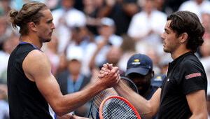 Bei den US Open musste Alexander Zverev wie schon in Wimbledon Taylor Fritz gratulieren