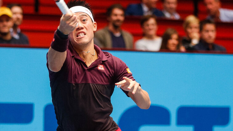 Kei Nishikori wird auch 2024 in der Wiener Stadthalle aufschlagen