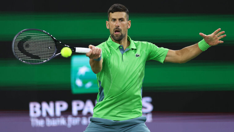 Novak Djokovic peilt seinen sechsten Titel in Indian Wells an