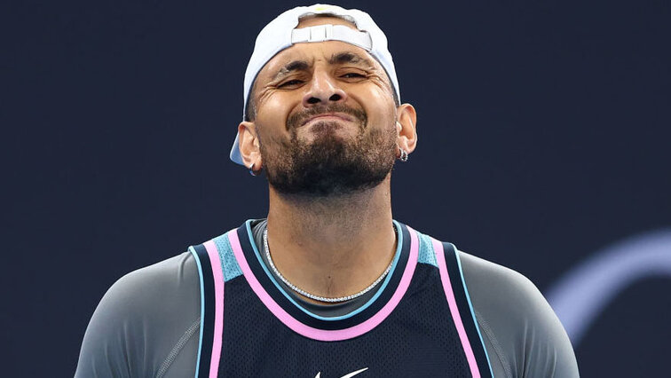 Nick Kyrgios mit der nächsten Sp(r)itze gegen Sinner · tennisnet.com