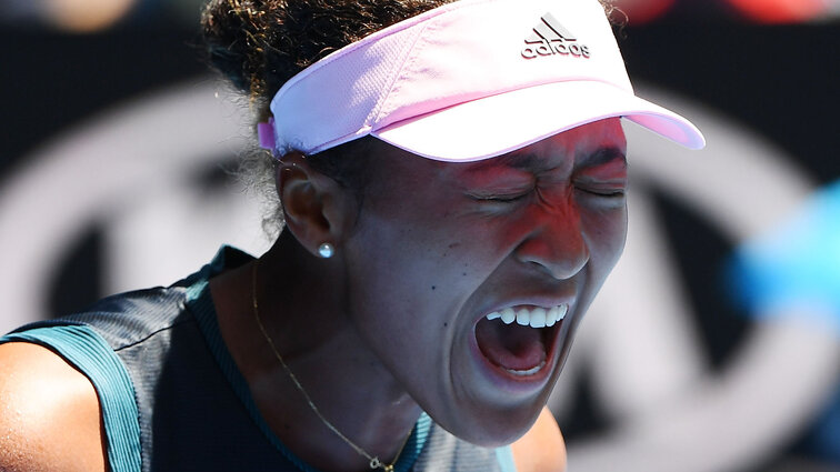 US-Open-Siegerin Naomi Osaka bei den Australian Open 