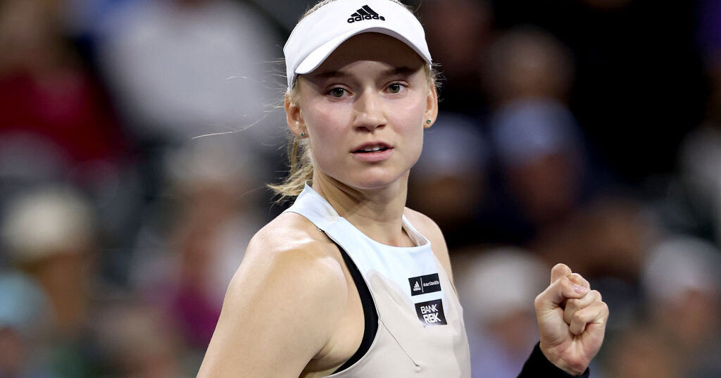 WTA Indian Wells Rybakina überrollt Swiatek, im Endspiel nun gegen