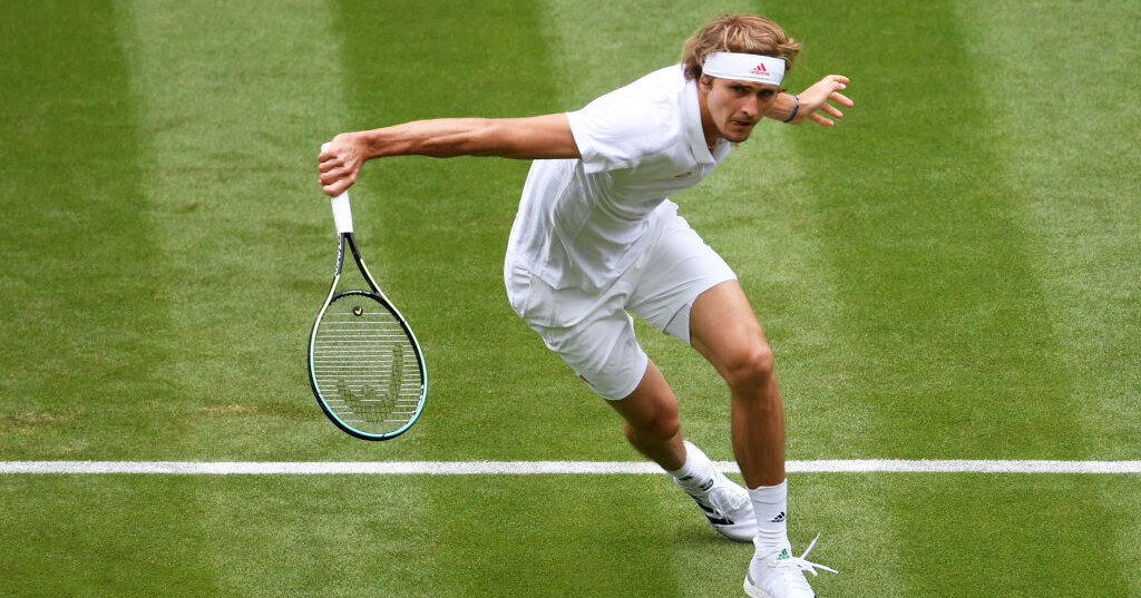 Alexander Zverev playing during French Open Tennis at Roland Garros arena  on May 27, 2022 in Paris, France. Photo by Nasser Berzane/ABACAPRESS.COM  Stock Photo - Alamy