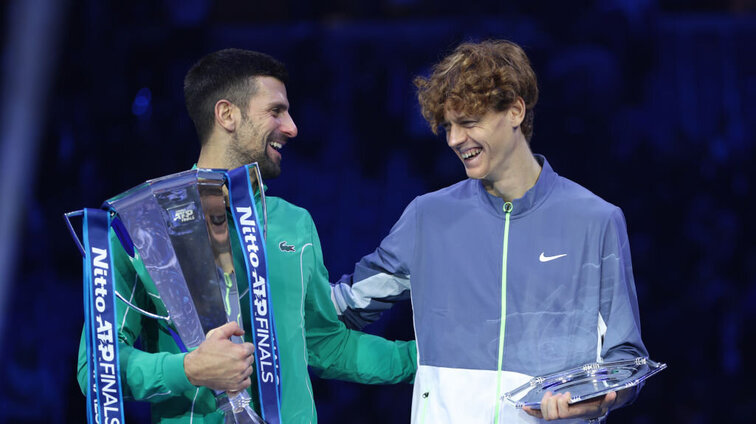 Novak Djokovic siegte im Finale der ATP Finals gegen Jannik Sinner.