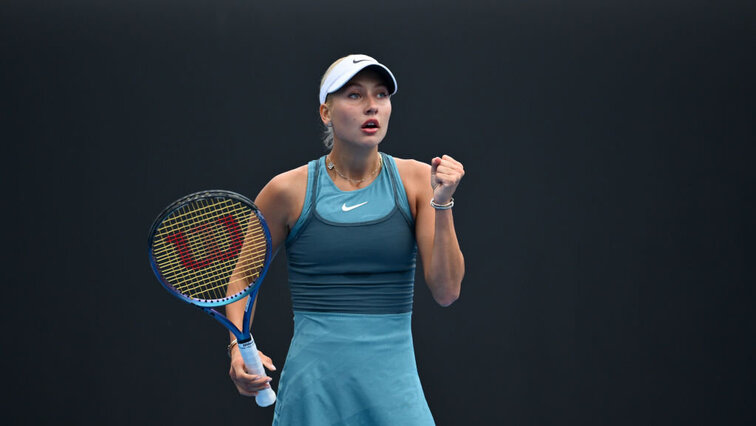 Anastasia Potapova spielte beim WTA-Turnier in Cluj-Napoca groß auf.