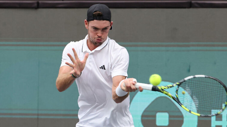 Maximilian Marterer konnte am ersten Tag des Davis Cups in Zhuhai überzeugen