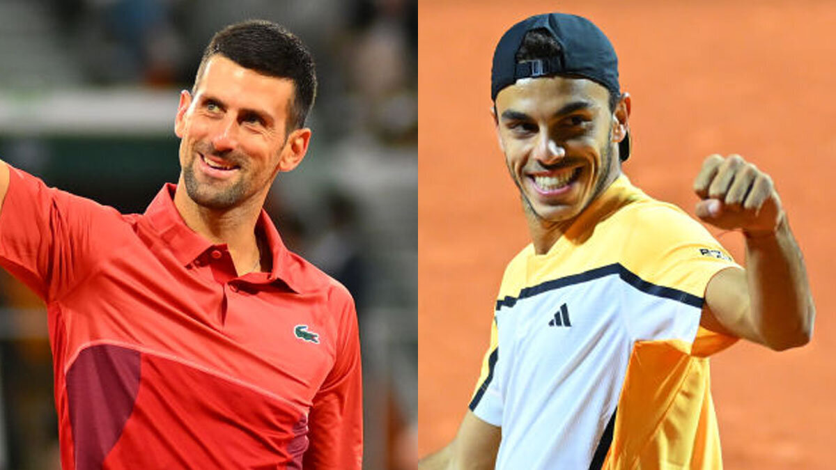 RolandGarros 2025 live Novak Djokovic vs. Francisco Cerundolo im