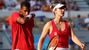 Gabriela Dabrowski an der Seite von Felix Auger-Aliassime bei den Olympischen Spielen 2024