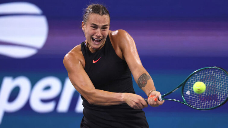 Aryna Sabalenka zieht bei den US Open 2024 unbeirrbar ihre Kreise