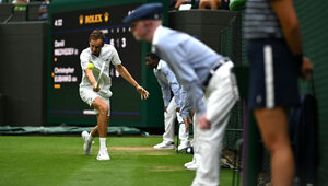 Daniil Medvedev wird in Wimbledon nun noch mehr Platz haben