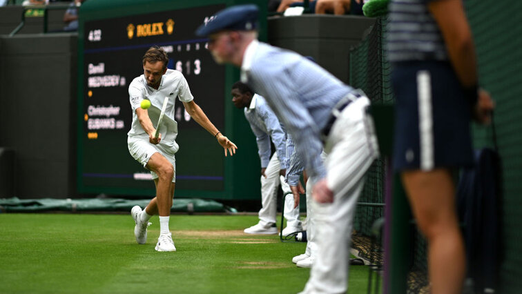 Daniil Medvedev wird in Wimbledon nun noch mehr Platz haben