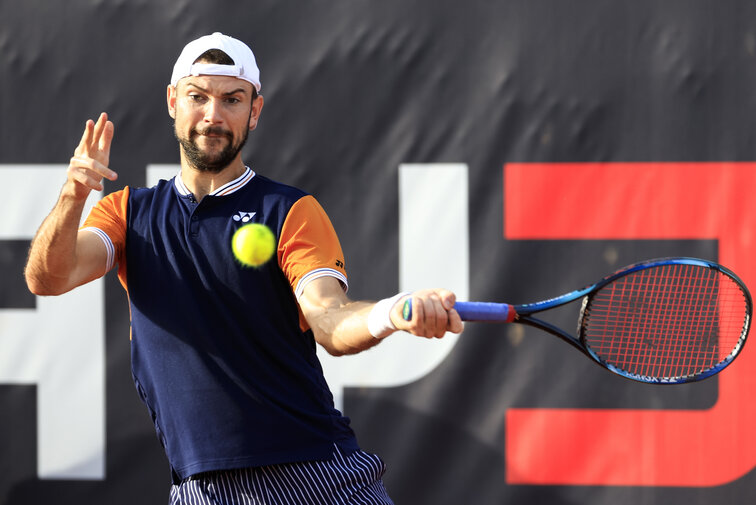 Jurij Rodionov steht beim ATP-Challenger-Turnier in Kobe im Endspiel