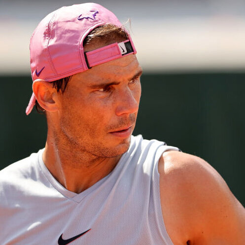 nadal pink hat