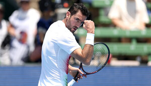 Großer Jubel bei Marin Cilic