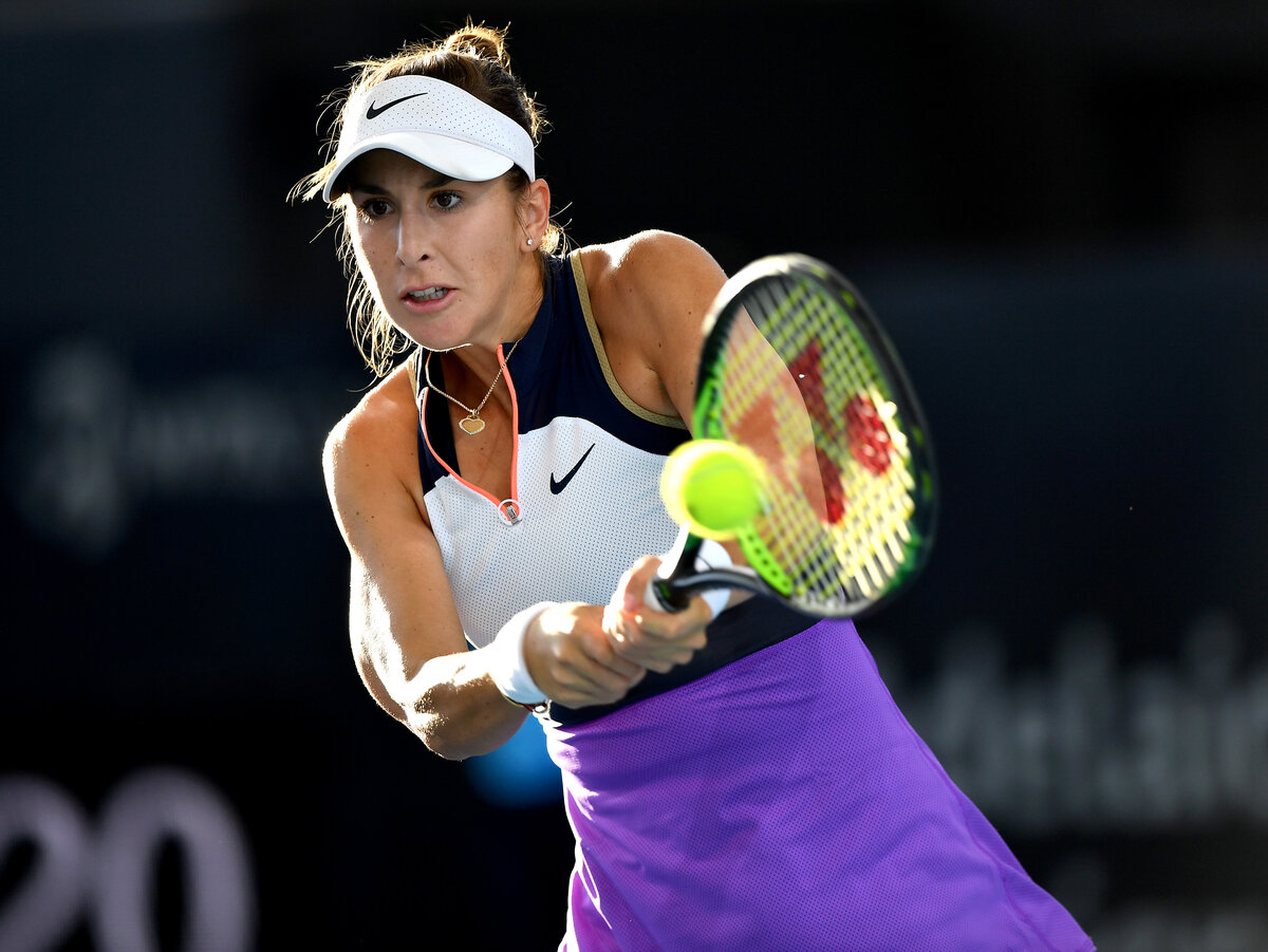 Wta Adelaide Belinda Bencic Kampft Sich Gegen Gauff Ins Finale Tennisnet Com