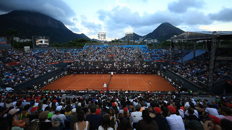 Der Center Court in Rio de Janeiro