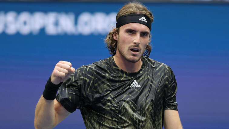 Stefanso Tsitsipas durfte am Ende doch noch jubeln