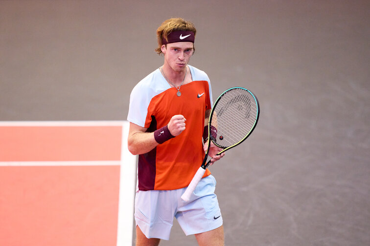 Andrey Rublev steht beim ATP-250-Event von Gijon im Halbfinale