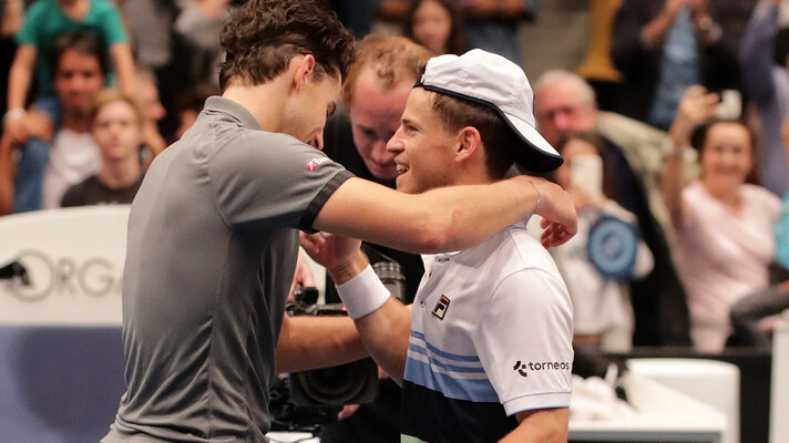 The loser is also happy - Dominic and Diego in the Stadthalle 2019