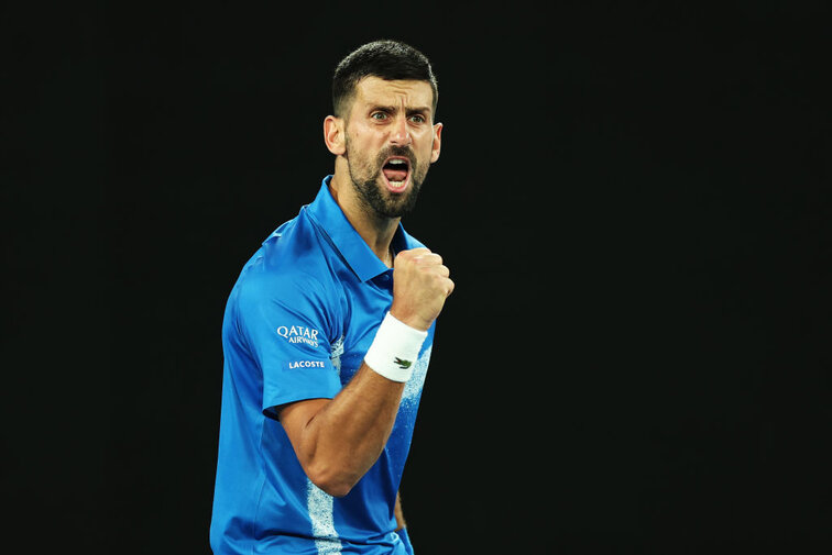 Novak Djokovic zeigte seine bislang beste Leistung