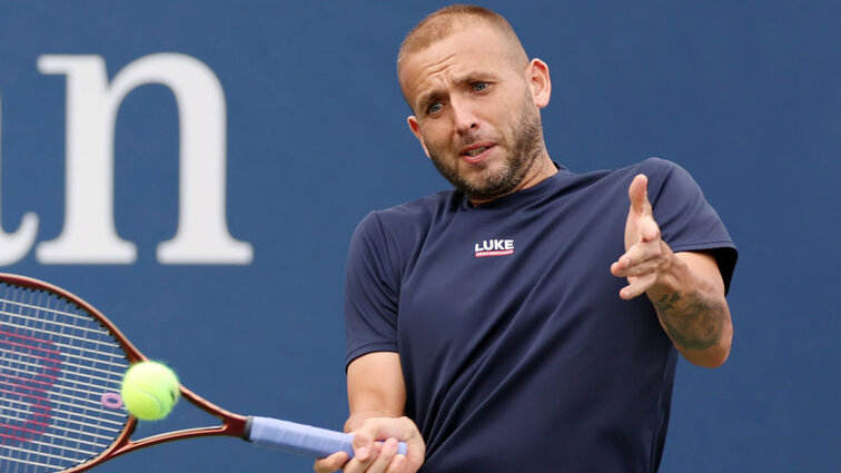 Dan Evans hat es gegen Karen Khachanov nicht eilig gehabt