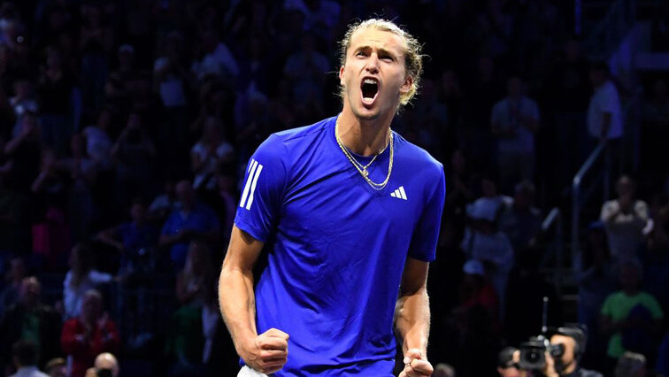 Alexander Zverev beim Laver Cup in Berlin