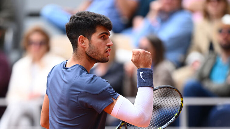 Carlos Alcaraz steht im Finale der French Open 2024.