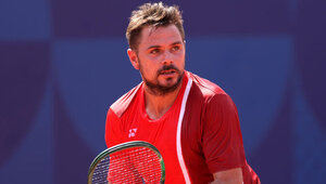 Stan Wawrinka bei den Olympischen Sommerspielen in Paris 2024