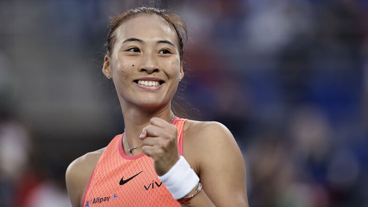 Qinwen Zheng hat nach Peking auch in Wuhan das Halbfinale erreicht