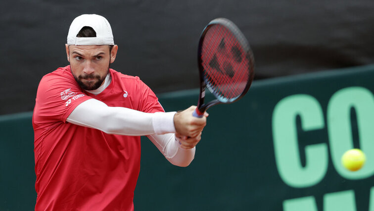 Jurij Rodionov schlägt in dieser Woche beim Challenger in Cherbourg auf.