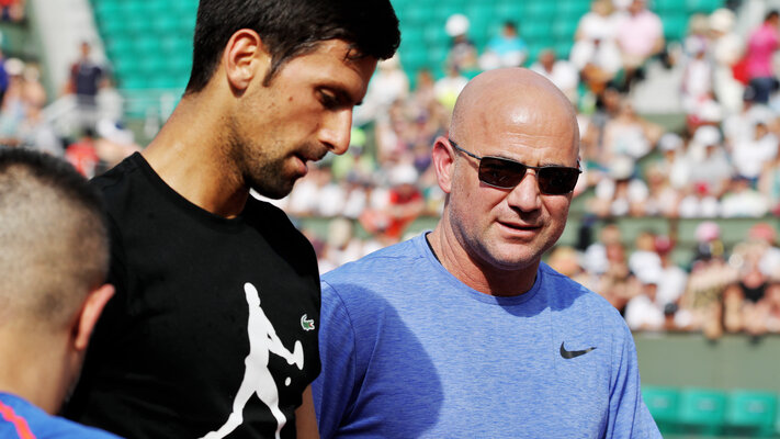 The time with Novak Djokovic passed like in flight