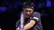 Kei Nishikori ist in Bratislava noch im Rennen