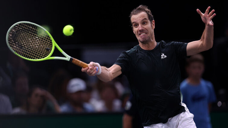 Richard Gasquet holt noch einmal alles aus sich heraus