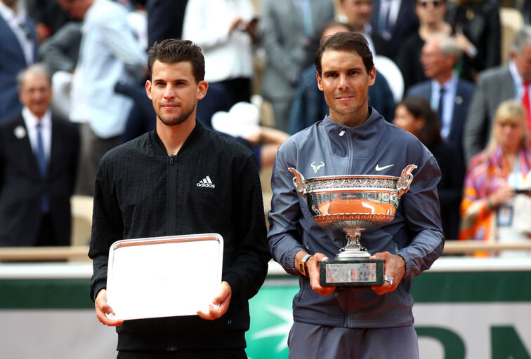Standen sich 2019 im Finale gegenüber: Dominic Thiem und Rafael Nadal