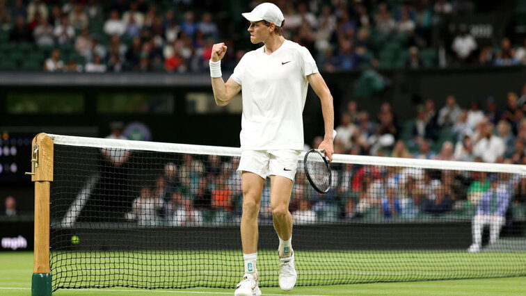 Jannik Sinner zeigte in Wimbledon zuletzt verschiedene Formen seiner Stärke.