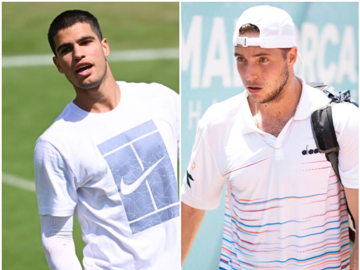 Wimbledon 2022 im RE-live Carlos Alcaraz schlägt Jan-Lennard Struff · tennisnet