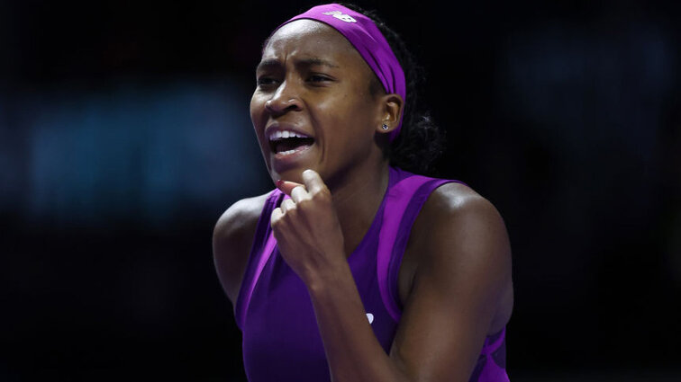 Coco Gauff ist bei den WTA Finals in Riad bislang makellos unterwegs