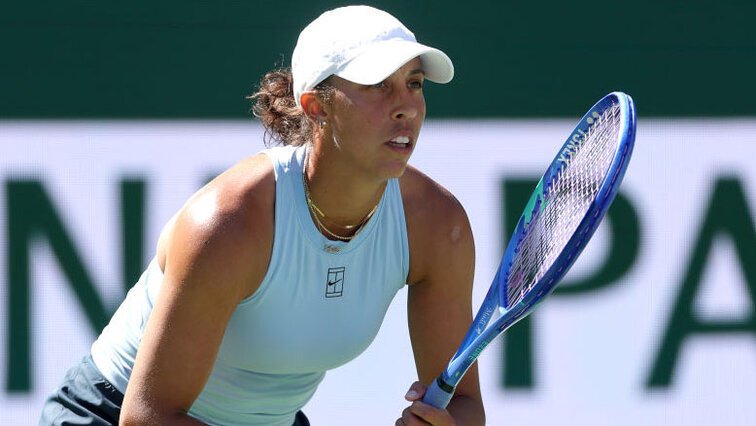 Madison Keys in Indian Wells