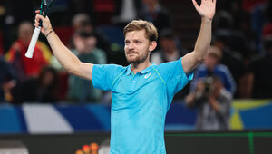 David Goffin am Mittwoch in Shanghai