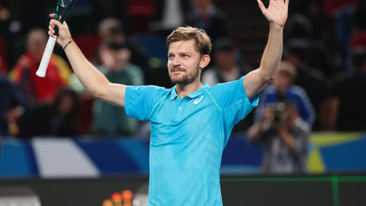 David Goffin am Mittwoch in Shanghai