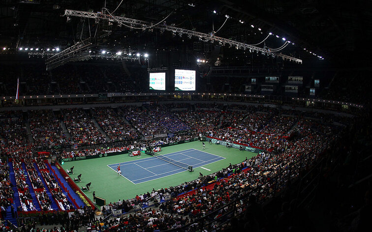 2010 und 2013 fand das Davis-Cup-Finale in Belgrad statt