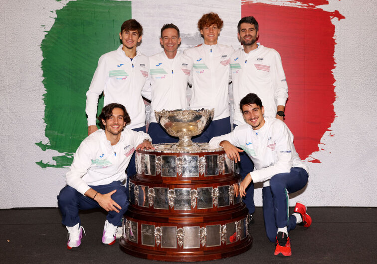 Italien führt die Davis-Cup-Nationenrangliste an